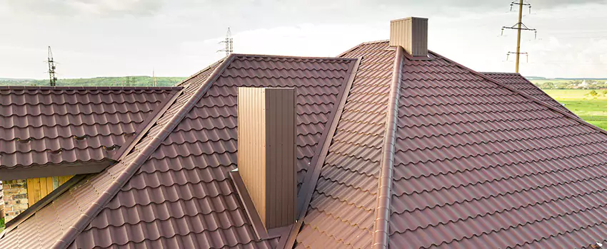 Residential Chimney Flashing Restoration in Elmont, NY