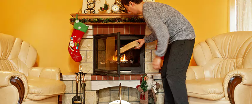 Gas to Wood-Burning Fireplace Conversion Services in Elmont, New York