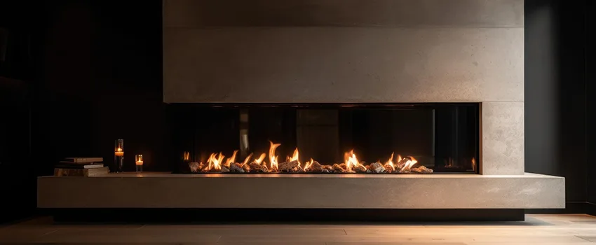 Gas Fireplace Ember Bed Design Services in Elmont, New York