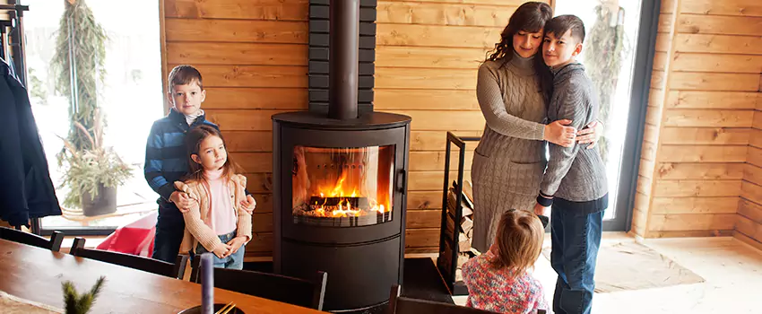 Morso Cast Iron Fireplace Insert Installation in Elmont, New York