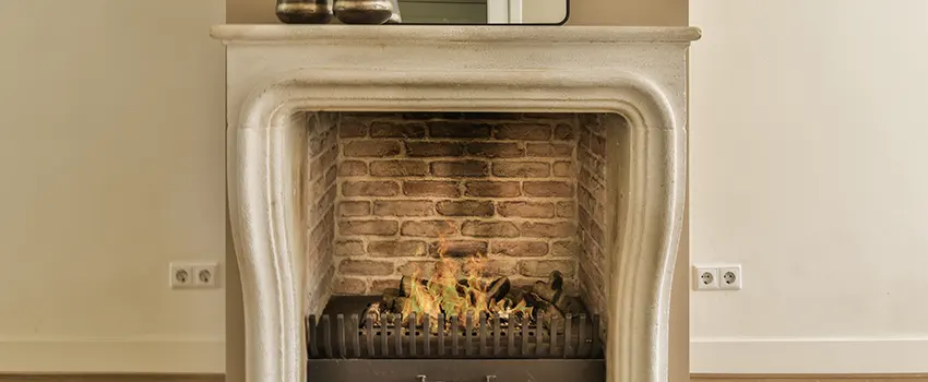 Vintage-style Fireplace Redesign in Elmont, New York
