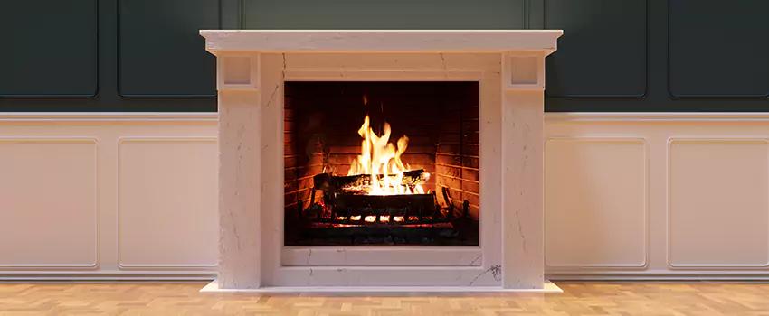 Open Flame Wood-Burning Fireplace Installation Services in Elmont, New York