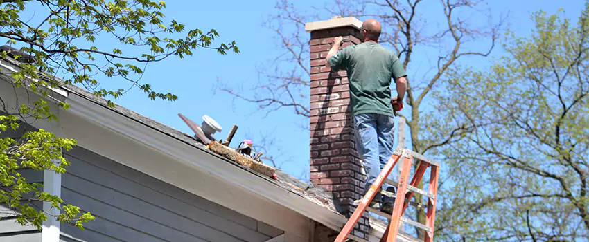 Vinyl and PVC Chimney Flashing Installation in Elmont, NY